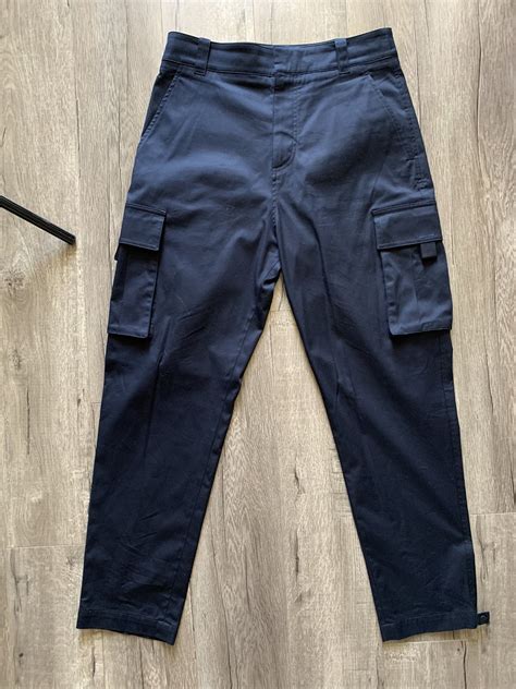 dior cargo pants|Cargo Pants Black Stretch Cotton Gabardine .